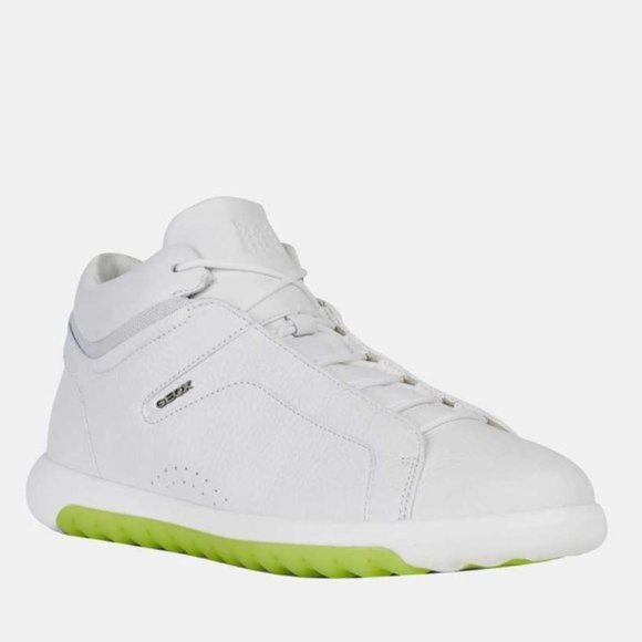 Geox Women's Nexside A Tumbled Leather Sneaker - Picture 3 of 14